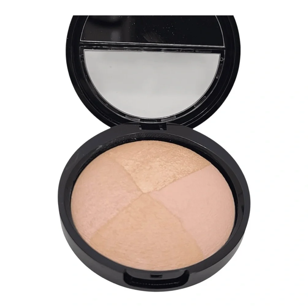 Laura Geller Natural Glow Highlighter Quad Golden Rose French Vanilla Portofino